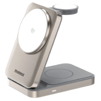 MOMAX 1-Charge Q.Port² 折疊 Qi2.2 三合一無線充電座 UD36Q22