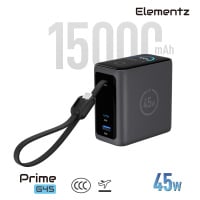 Elementz MagPrime G45 行動電源 (CCC認證) 15000mAh PMP-G45