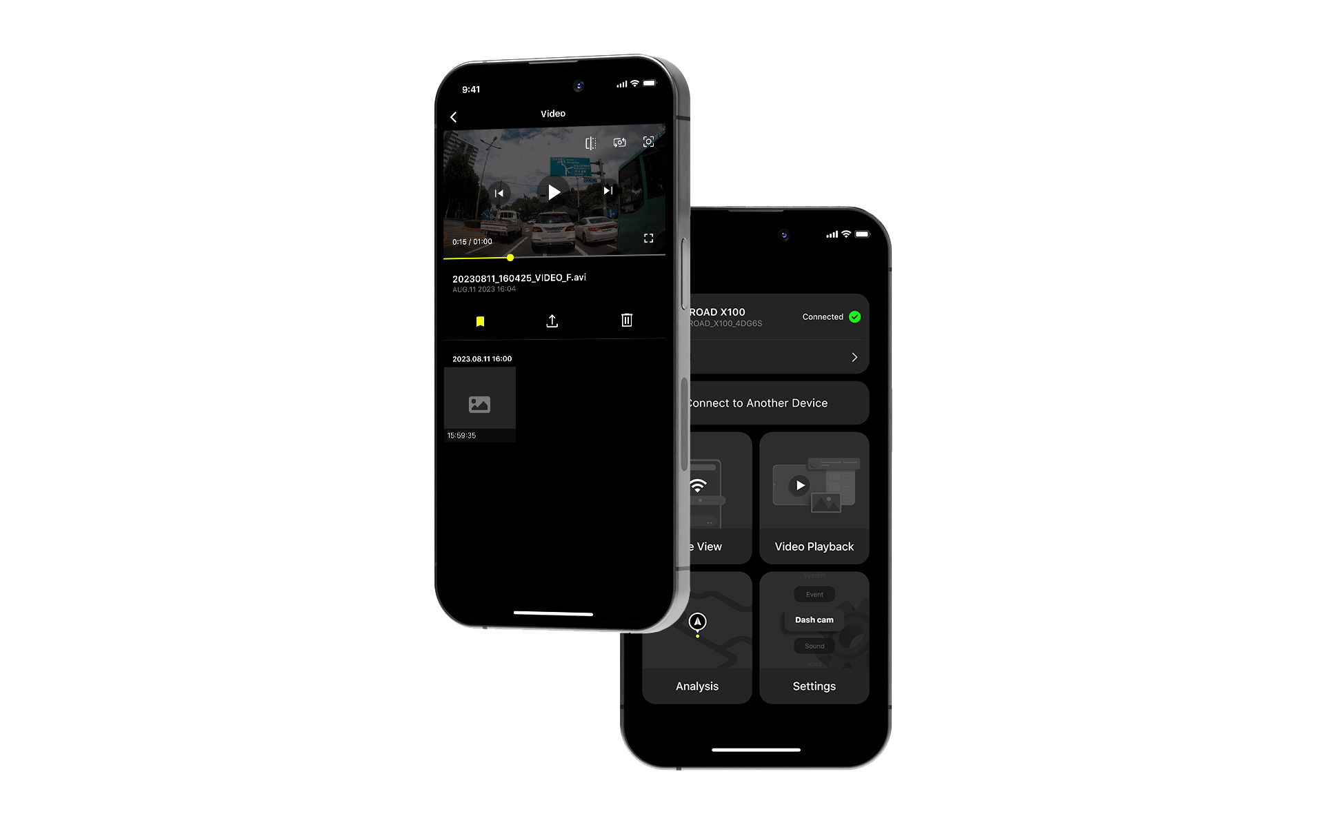 IROAD TX11 3.5 吋 LCD QHD 雙鏡頭行車記錄儀