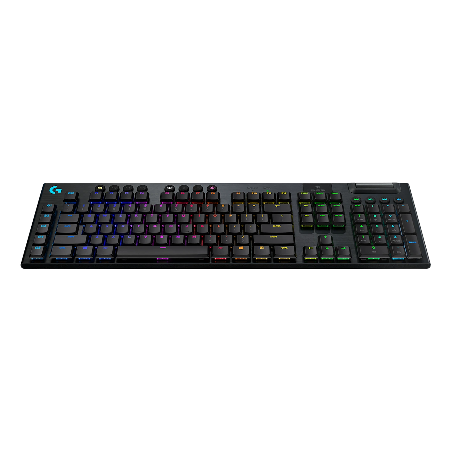 Logitech G913/G915 媒體控制鍵 + 音量滾輪特寫
