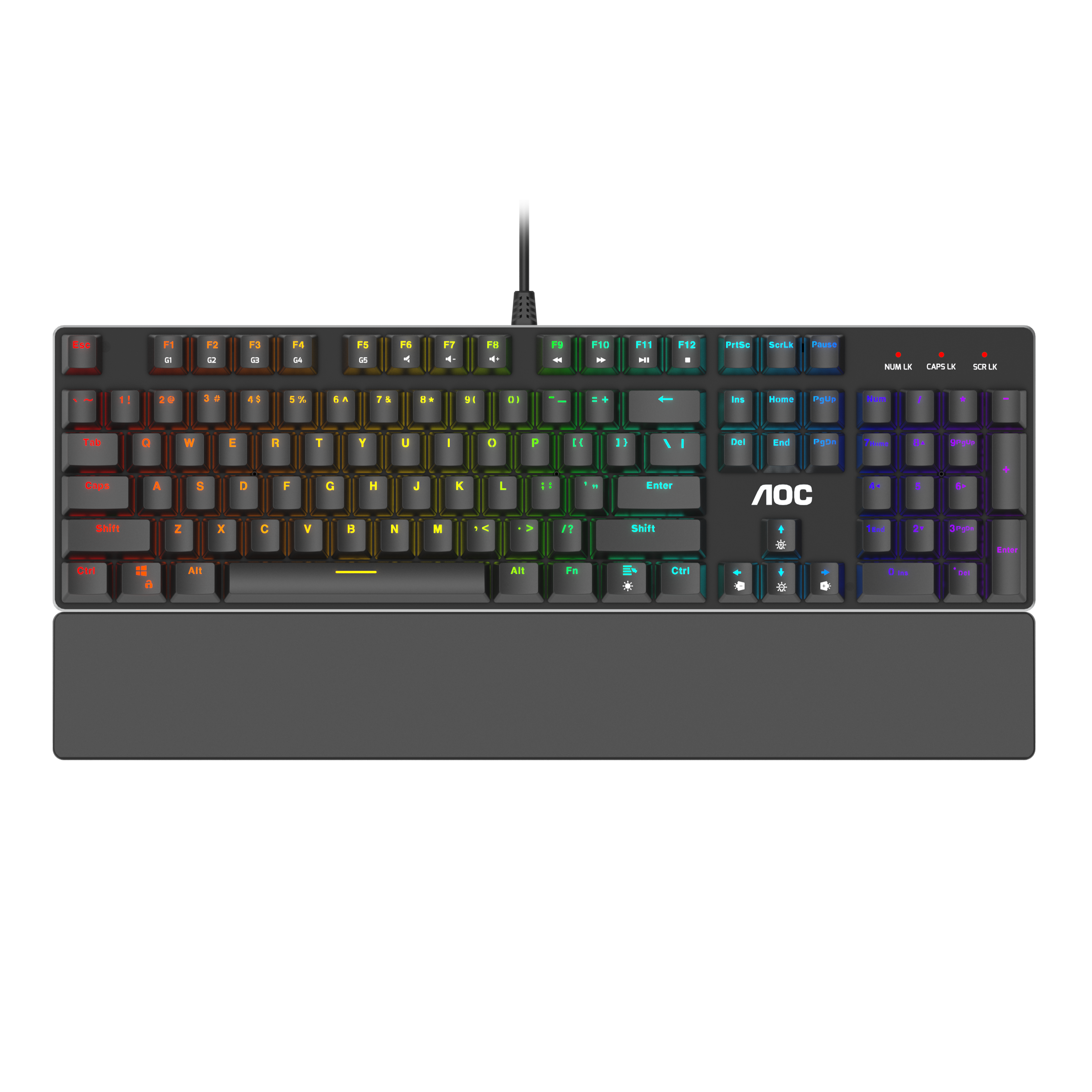 AOC GK500 機械軸特寫