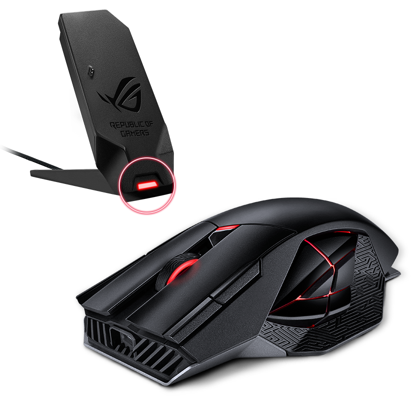 ASUS ROG Spatha X Wireless Gaming Mouse 無線電競滑鼠