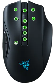 Razer Naga V2 Pro MMO無線遊戲滑鼠