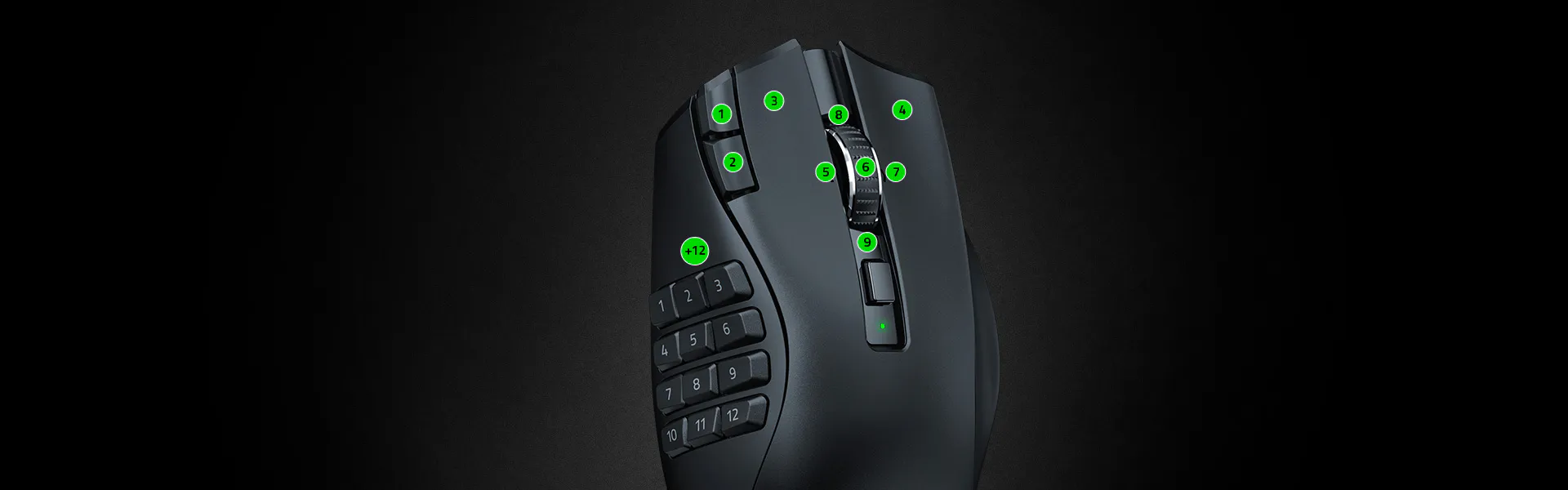 Razer Naga V2 HyperSpeed 無線MMO遊戲滑鼠