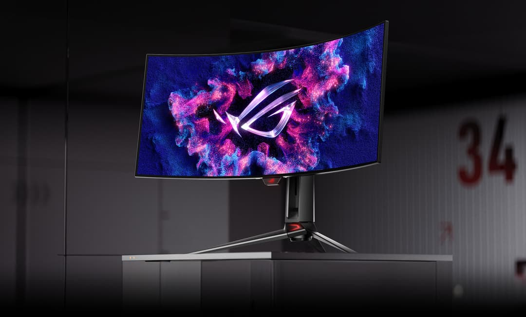 ASUS ROG Swift OLED PG34WCDM 環境情境圖