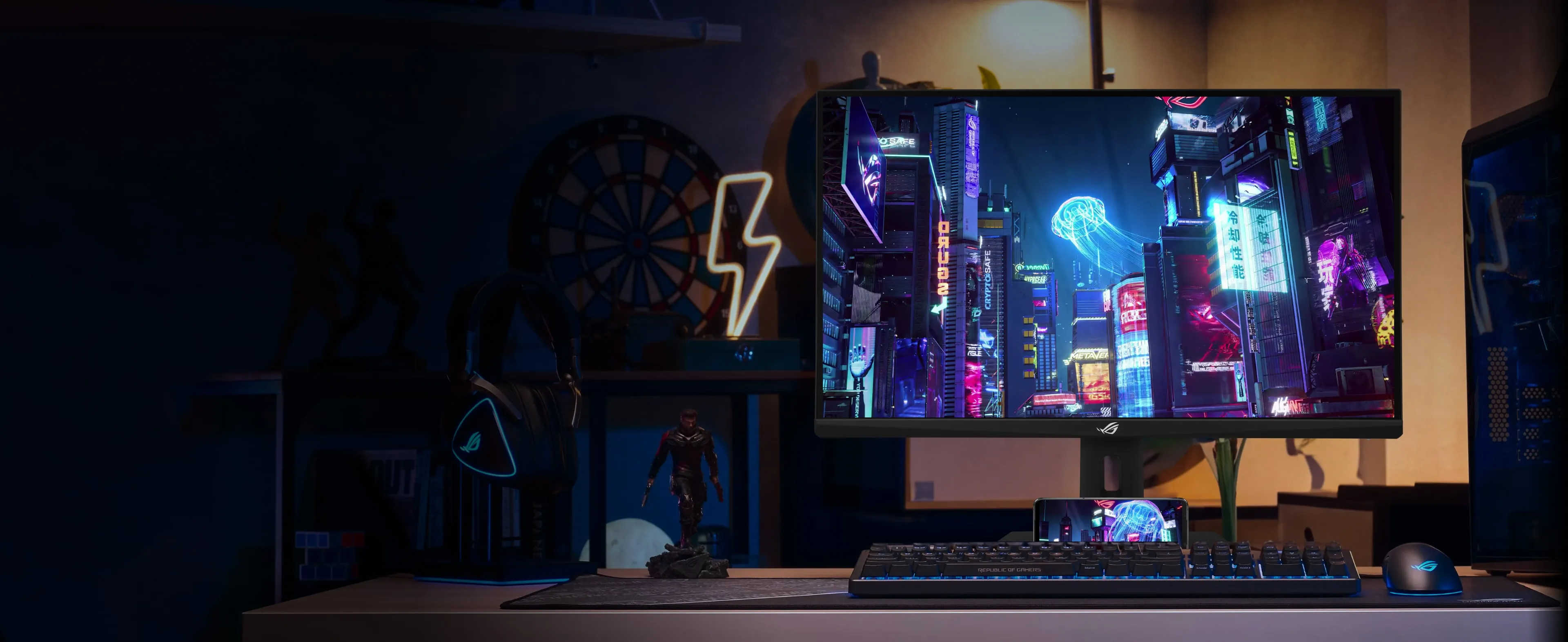 ASUS ROG Strix XG27ACS 畫質呈現