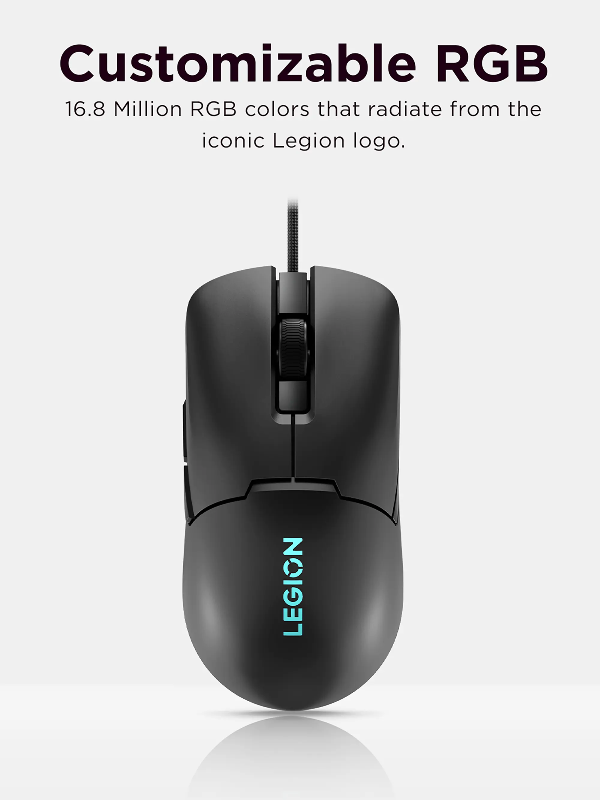 Lenovo Legion M300s RGB 遊戲滑鼠 GY51H47350