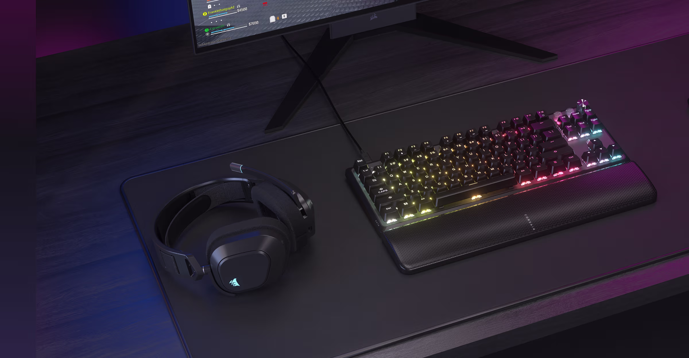 Corsair K70 Pro TKL 有線磁軸鍵盤 (ABS Double-Shot Keycaps) CH-911911G-NA