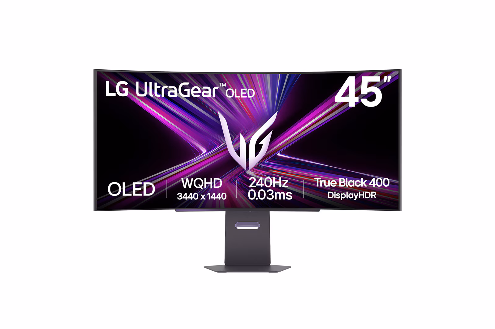 LG 樂金 45吋 UltraGear WQHD OLED 240Hz 弧形遊戲顯示器 45GX900A-B