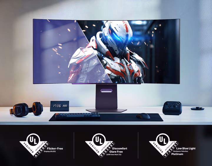 LG 樂金 45吋 UltraGear WQHD OLED 240Hz 弧形遊戲顯示器 45GX900A-B