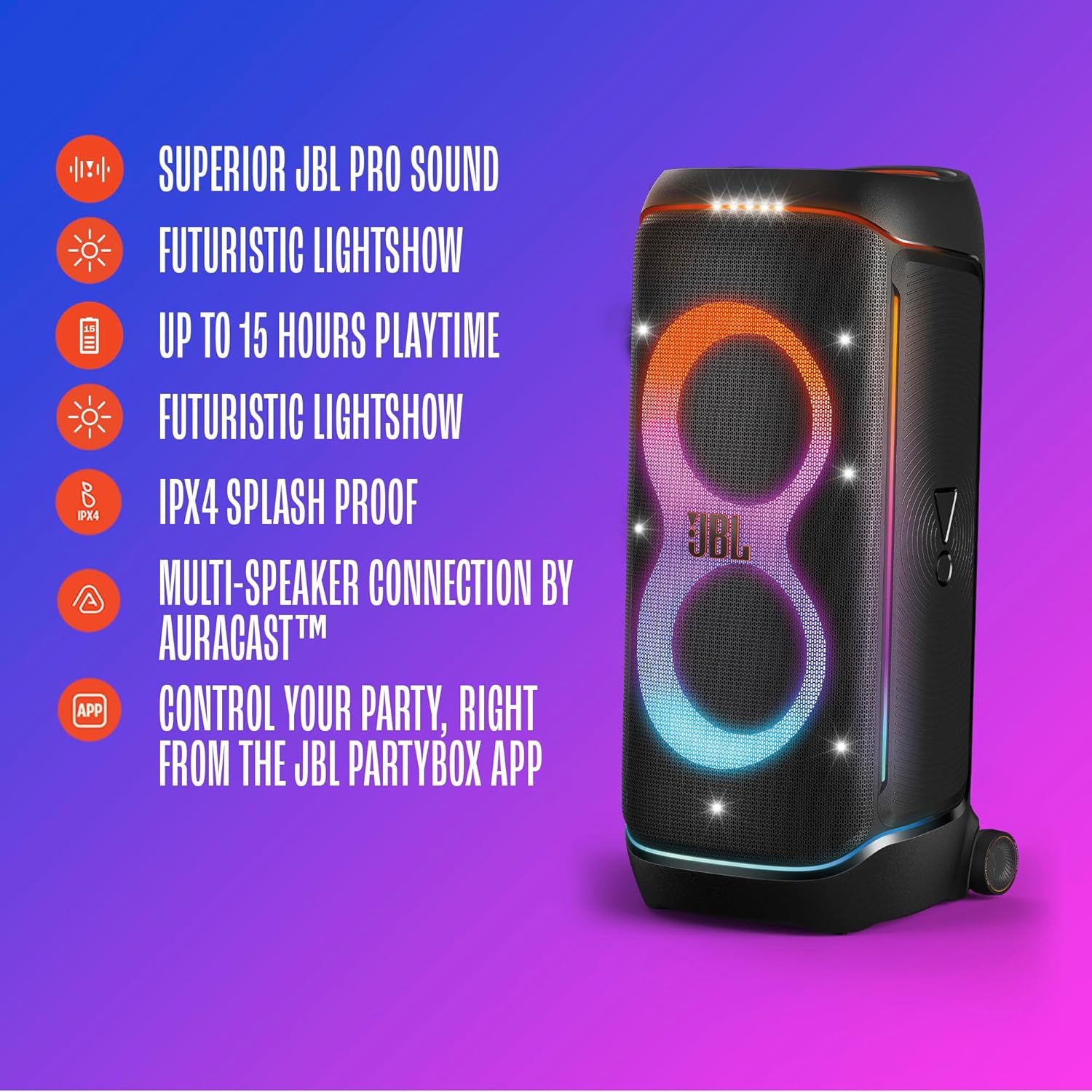 JBL PartyBox 720 detail