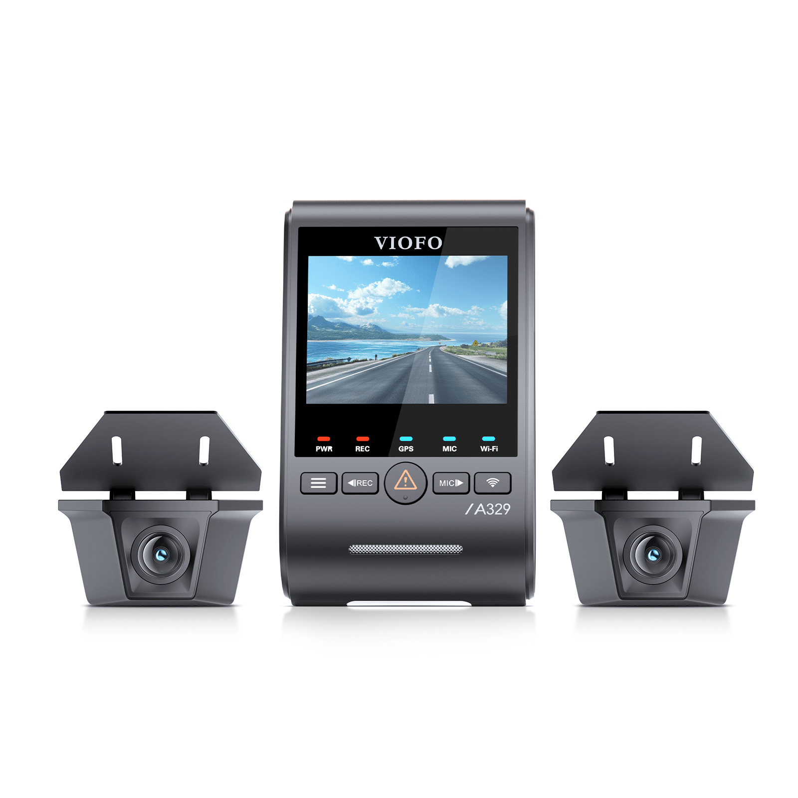 VIOFO A329WW 3 鏡頭 4K 30 幀 前置+雙 2K HDR 防水 後 Cameras 配 Sony STARVIS 2 感光元件，Tailored for Heavy-Duty Trucks 及 Trailers 圖 4