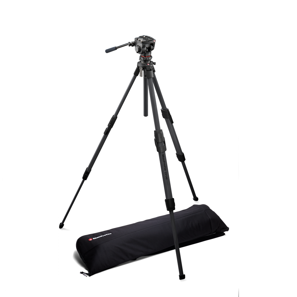 Manfrotto ONE Hybrid Carbon Fiber Tripod with 500X Fluid Head 碳纖維攝錄雲台套裝 MKONEC-500X 圖 9