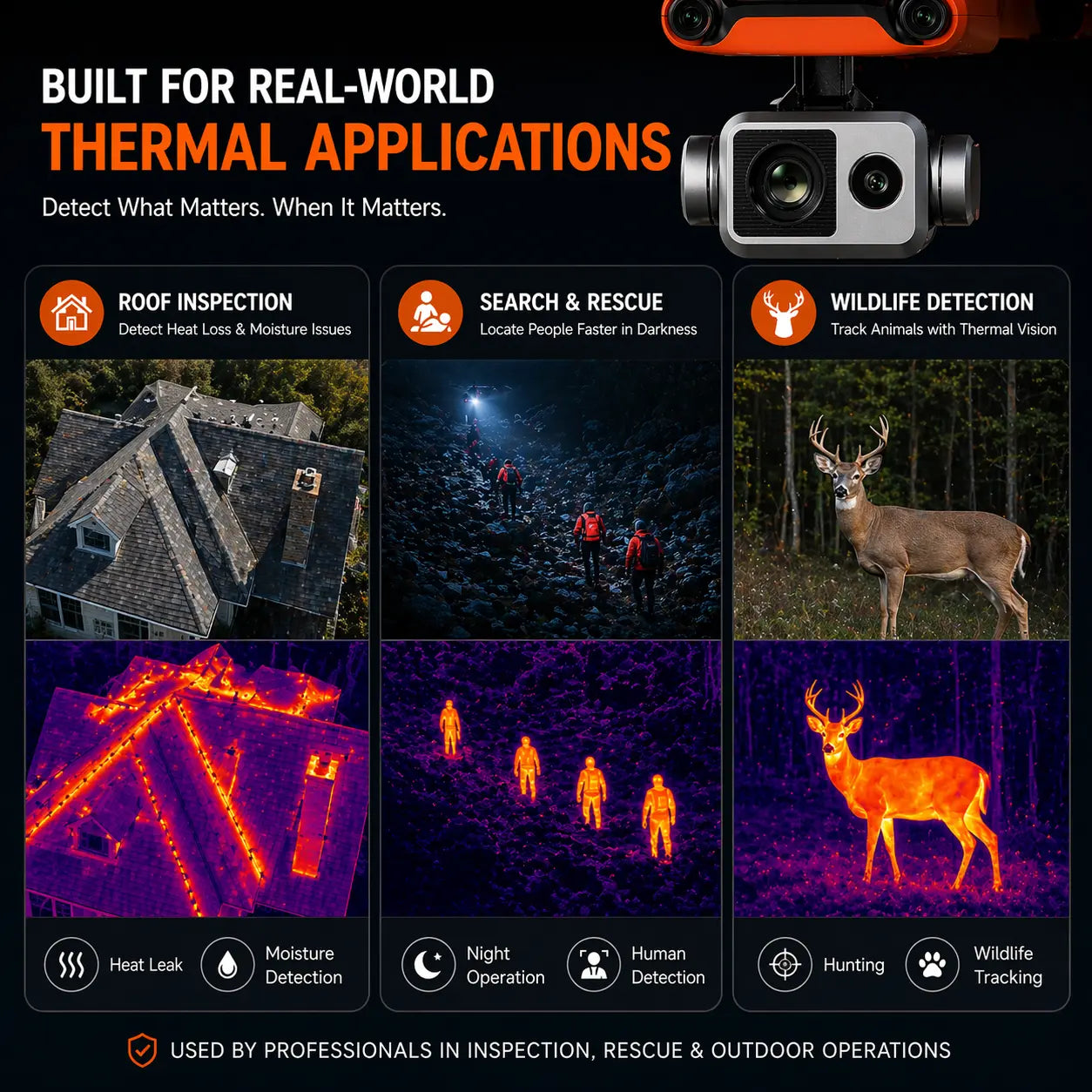 Autel Robotics Evo II Dual - Rugged Bundle IR(320) 航拍機套裝 圖 5