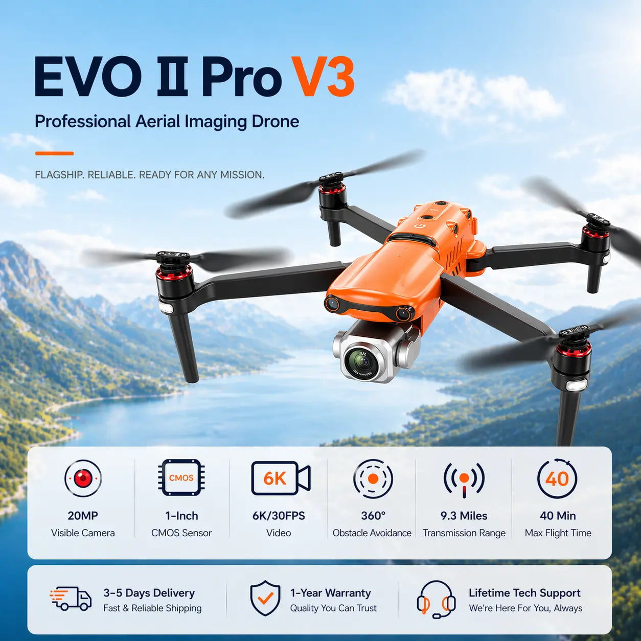 Autel Evo II 8K Foldable Camera Drone 航拍機 圖 2