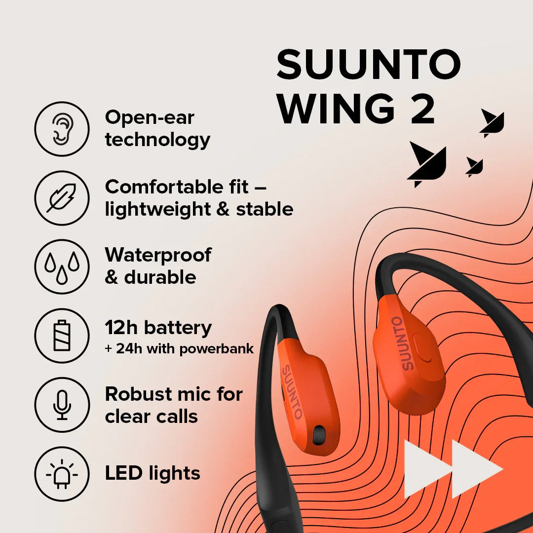 Suunto Wing Ultra Headphones 骨傳導耳機 圖 2