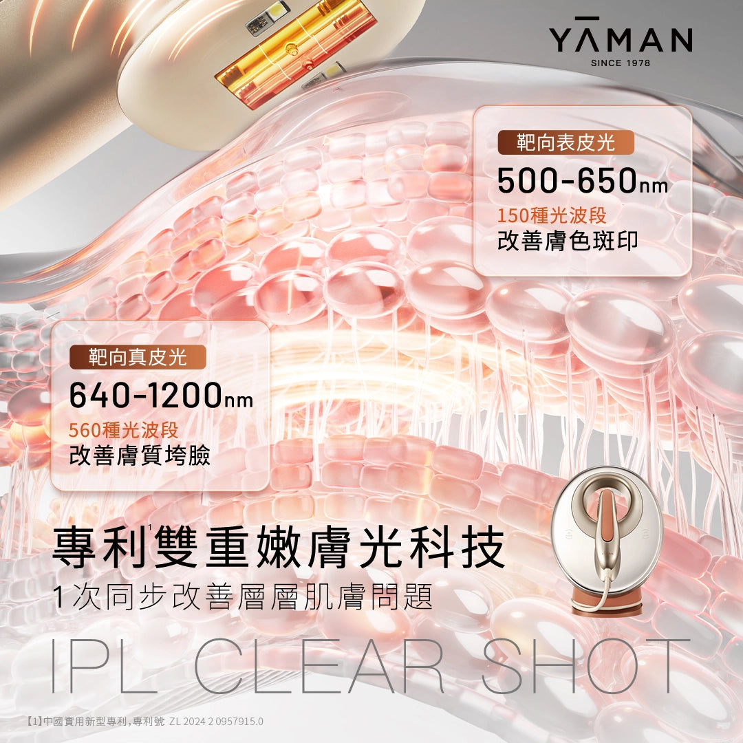 YA-MAN 速效滾輪彩光嫩膚脫毛器 - 加強版 STA-197P-HK 圖 6