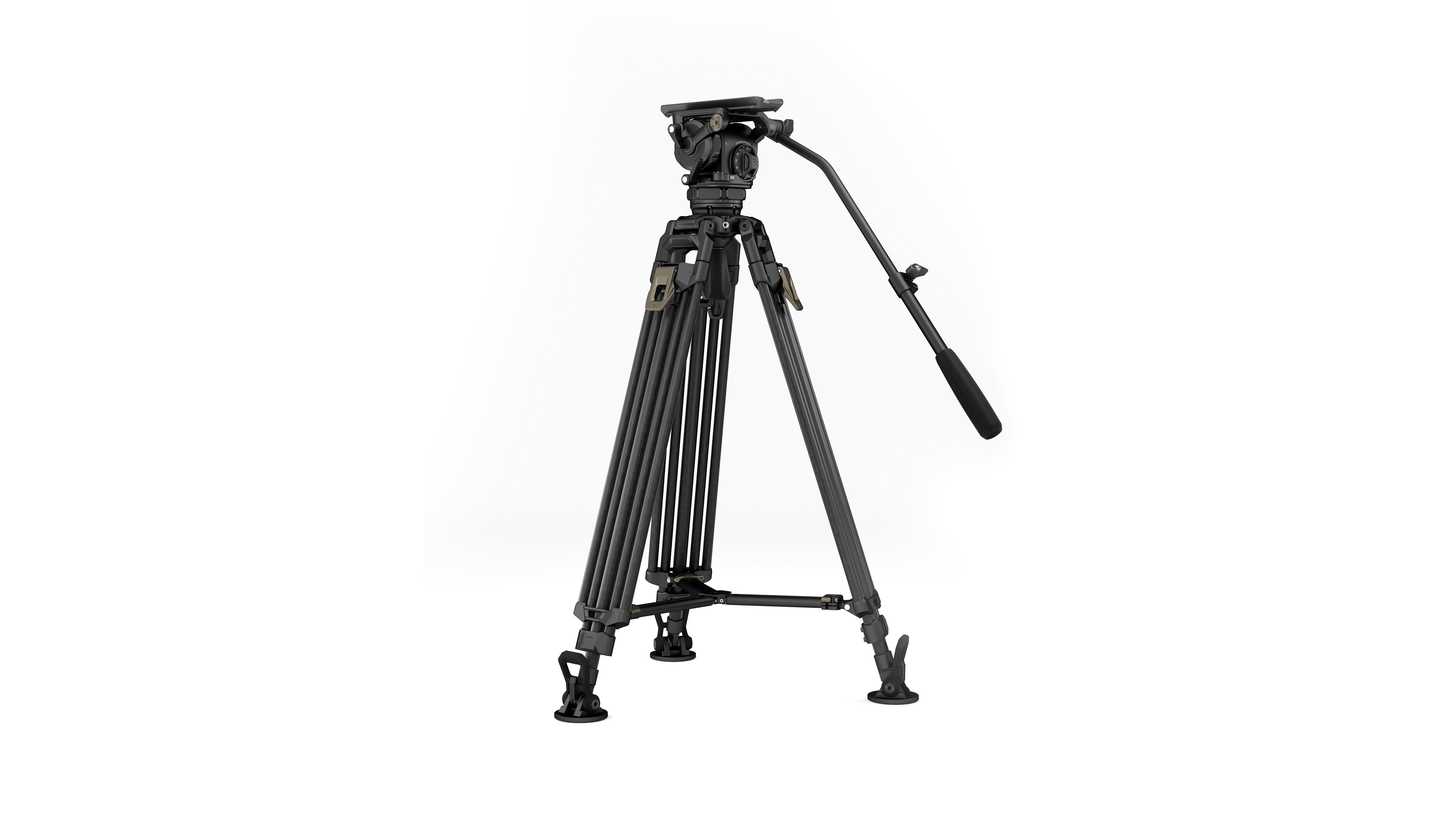 TILTA 鐵頭 CT12 75mm Cine Fluid Head with 2-Stage One Touch Carbon Fiber Tripod Legs (12kg) 圖 2