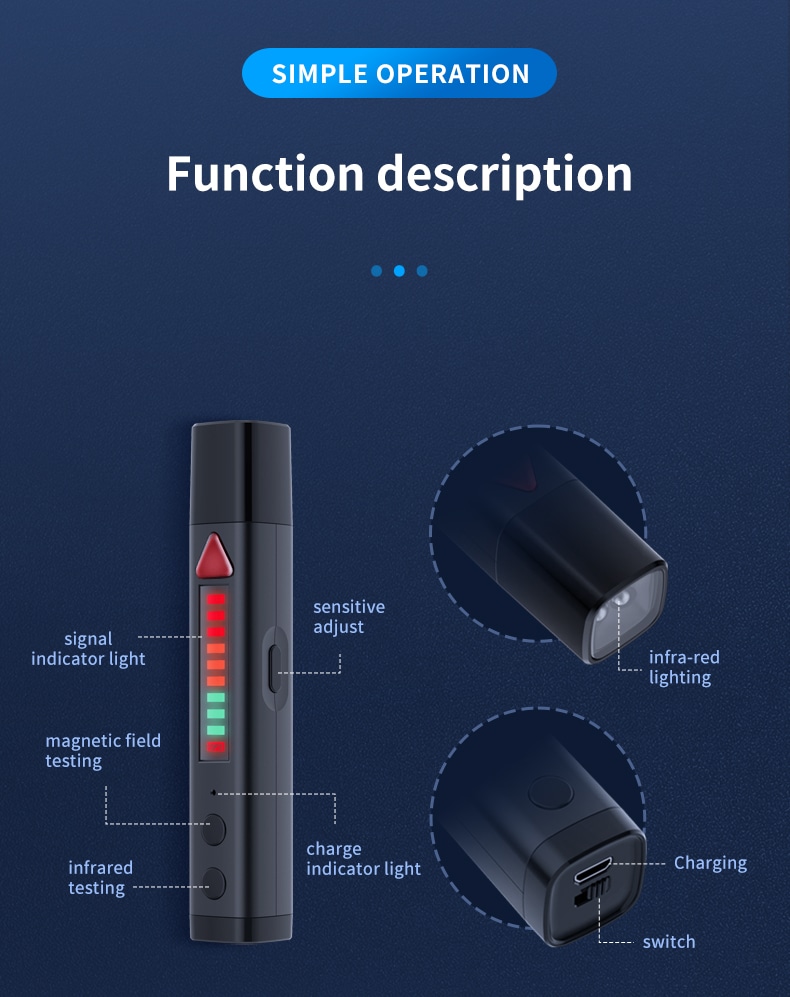 S68 防偷拍偵測器