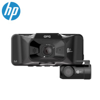 HP GPS 前後雙鏡汽車行車記錄儀 U818X