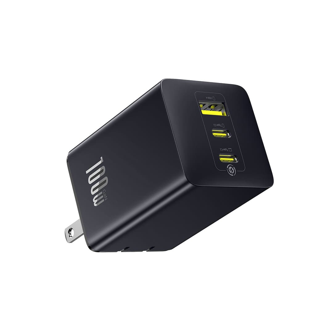 Baseus EnerFill FE11 3口 USB-C 快速充電器 100W 圖 1
