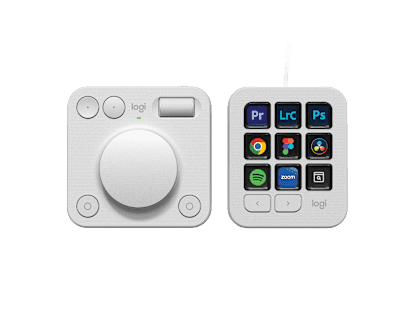 MX Creative Console - Pale Grey