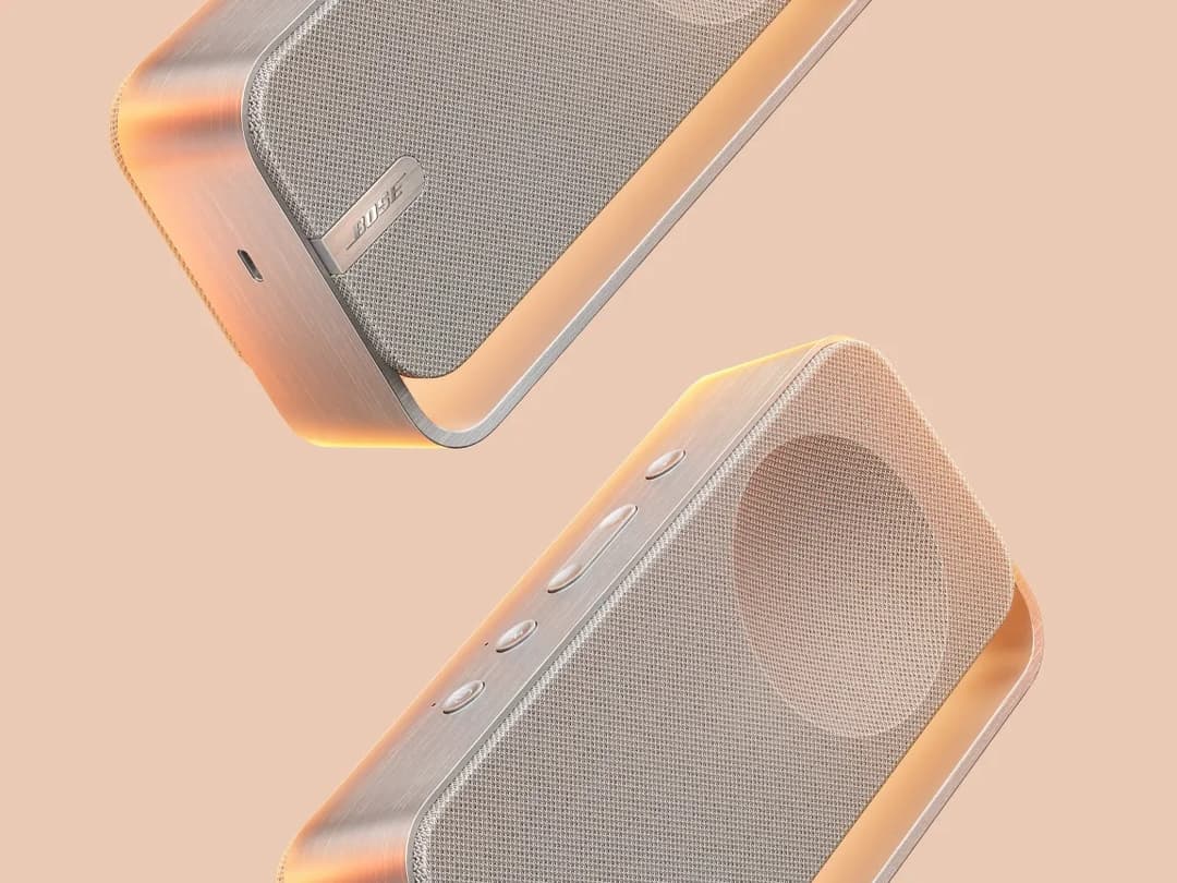 Two Bose SoundLink Home Bluetooth Speakers in Stereo Mode