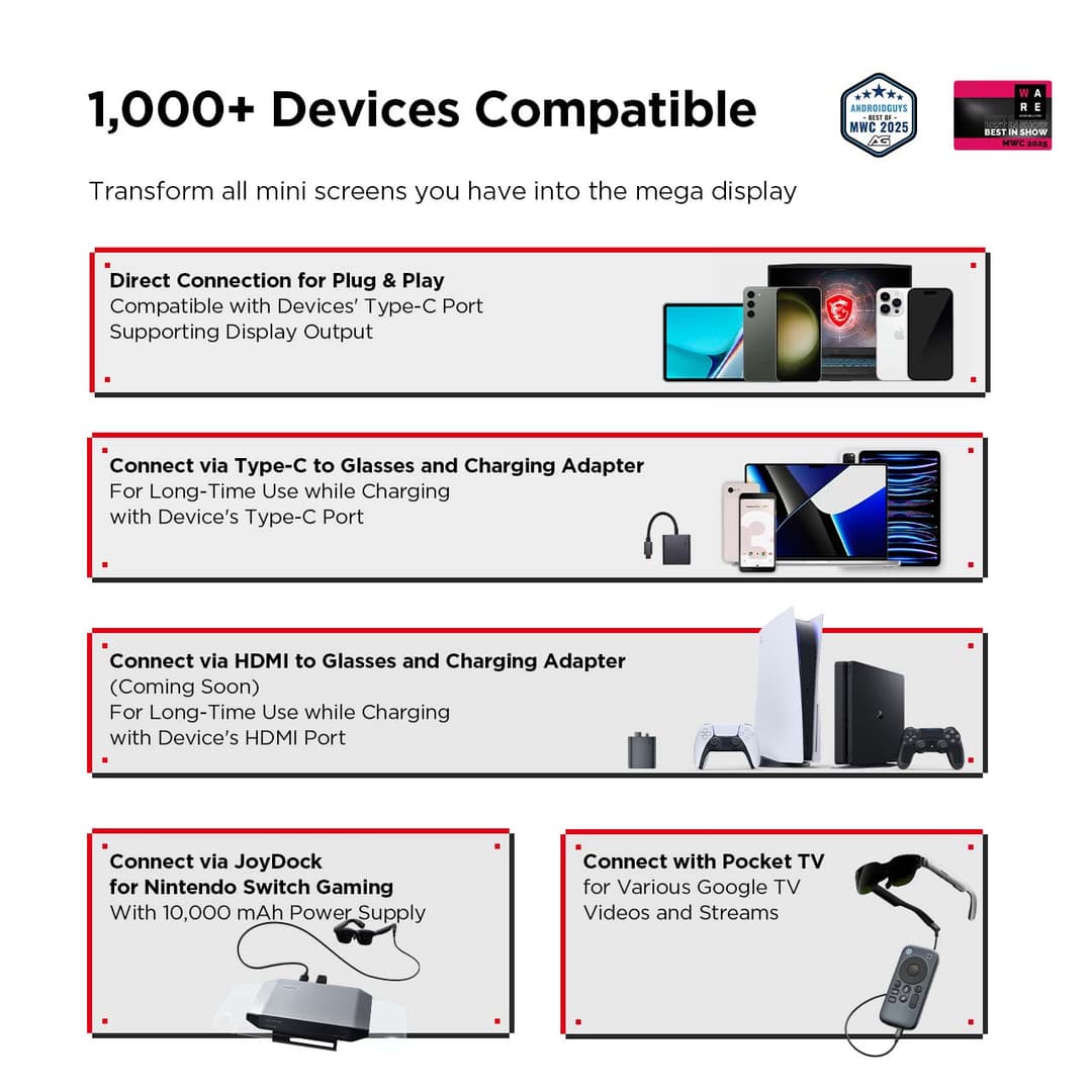 RayNeo 雷鳥 Air 3 AR Smart Glasses 智能眼鏡 圖 4