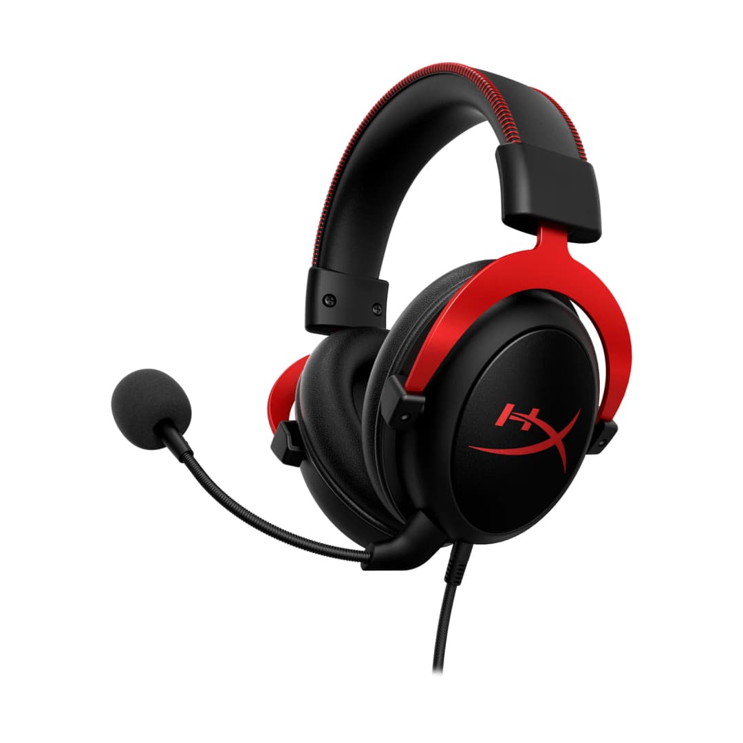 HyperX Cloud II 紅黑版本主視覺