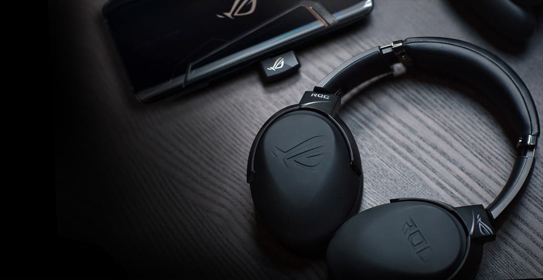 ASUS ROG Strix Go 2.4 AI 降噪麥克風特寫