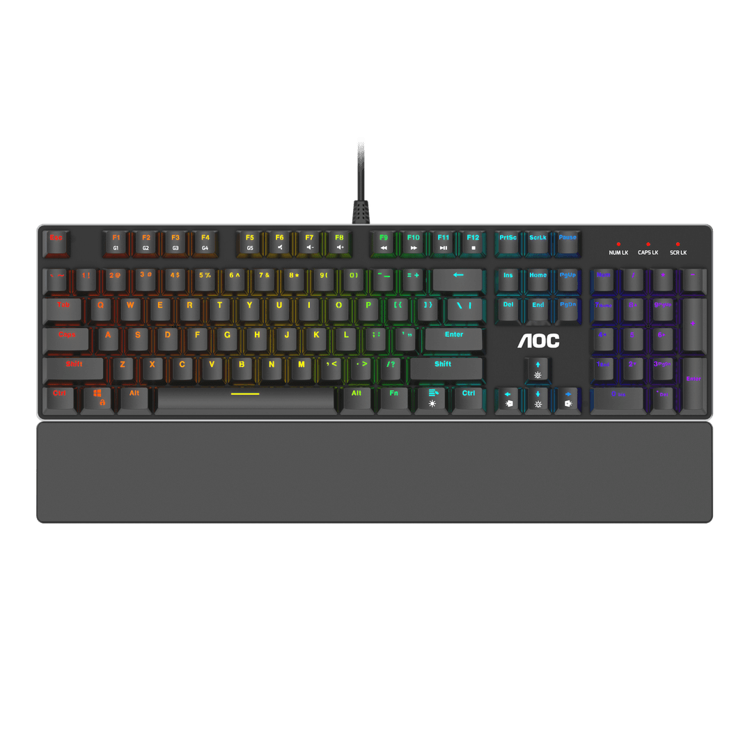 AOC GK500 機械軸特寫