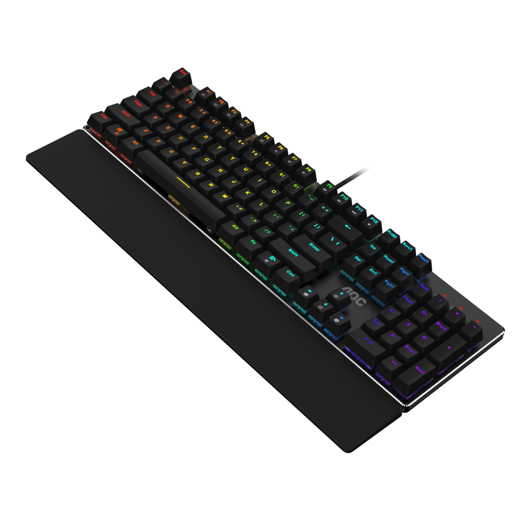 AOC GK500 側視角 - 鋁合金頂蓋特寫