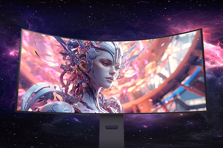 LG 樂金 45吋 UltraGear OLED 5K WUHD 165Hz / WFHD Dual Mode 330Hz 曲面電競顯示器 45GX950A-B