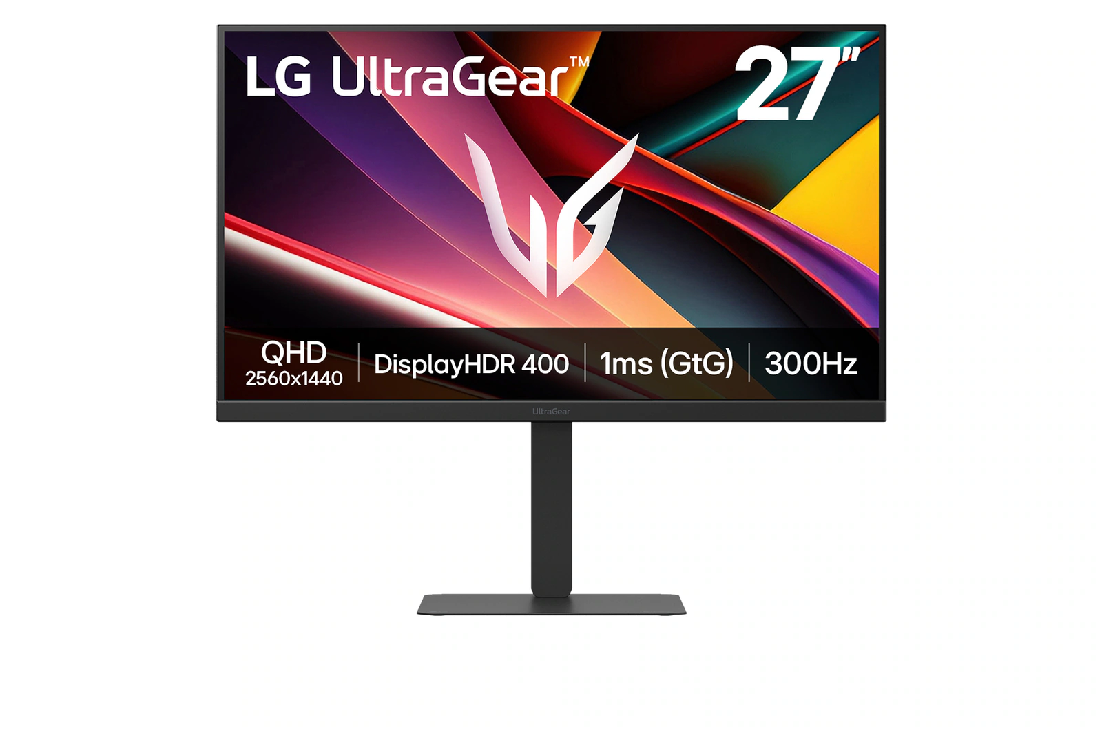 LG 樂金 27吋 UltraGear G6 QHD IPS 300Hz Gaming Monitor 電競顯示器 27G640A-B