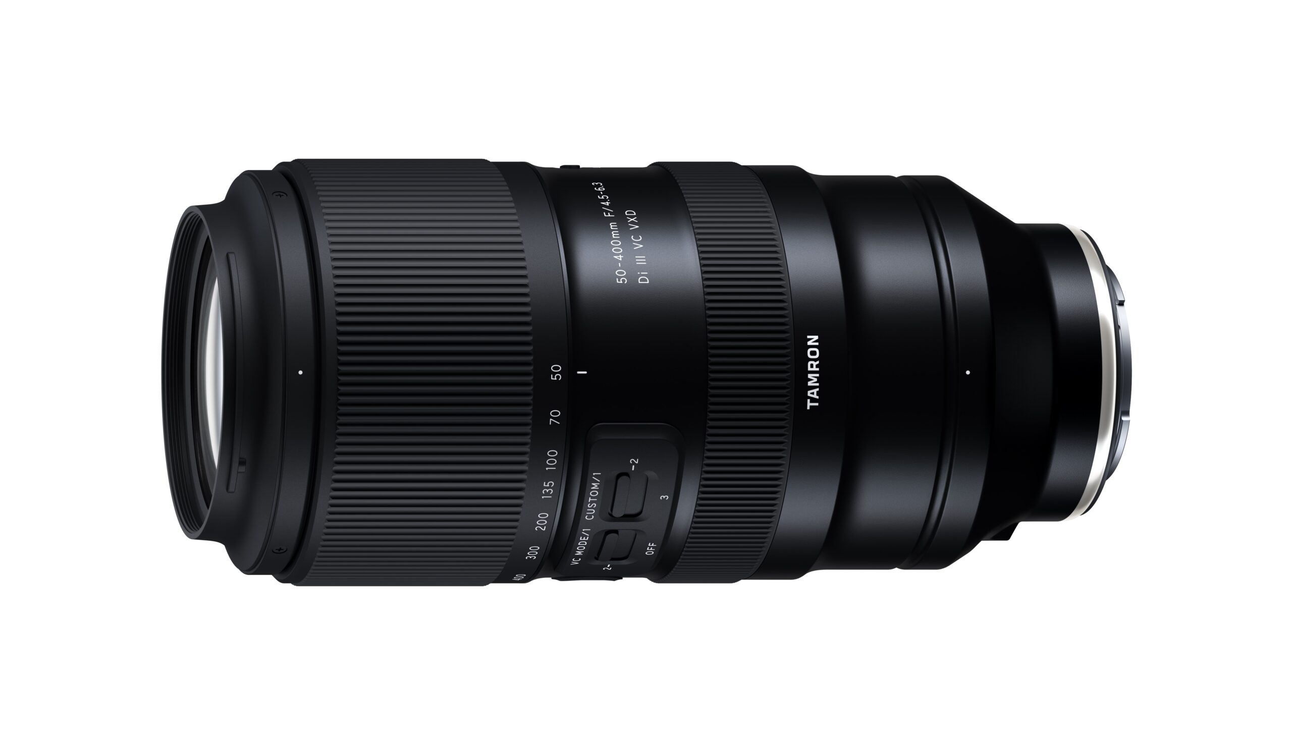 Tamron 50-400mm F/4.5-6.3 Di III VC VXD (A067) 產品主圖(tamron.com 官方 PDP)