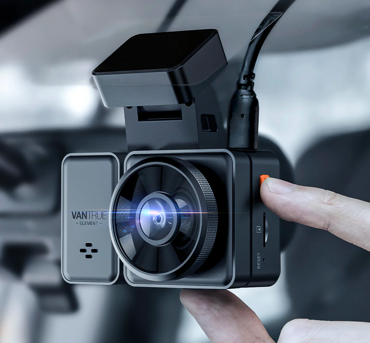 Vantrue Element 2 (E2) 2.7K前+2.7K後 2CH 雙鏡頭車Cam 行車紀錄儀 圖 3