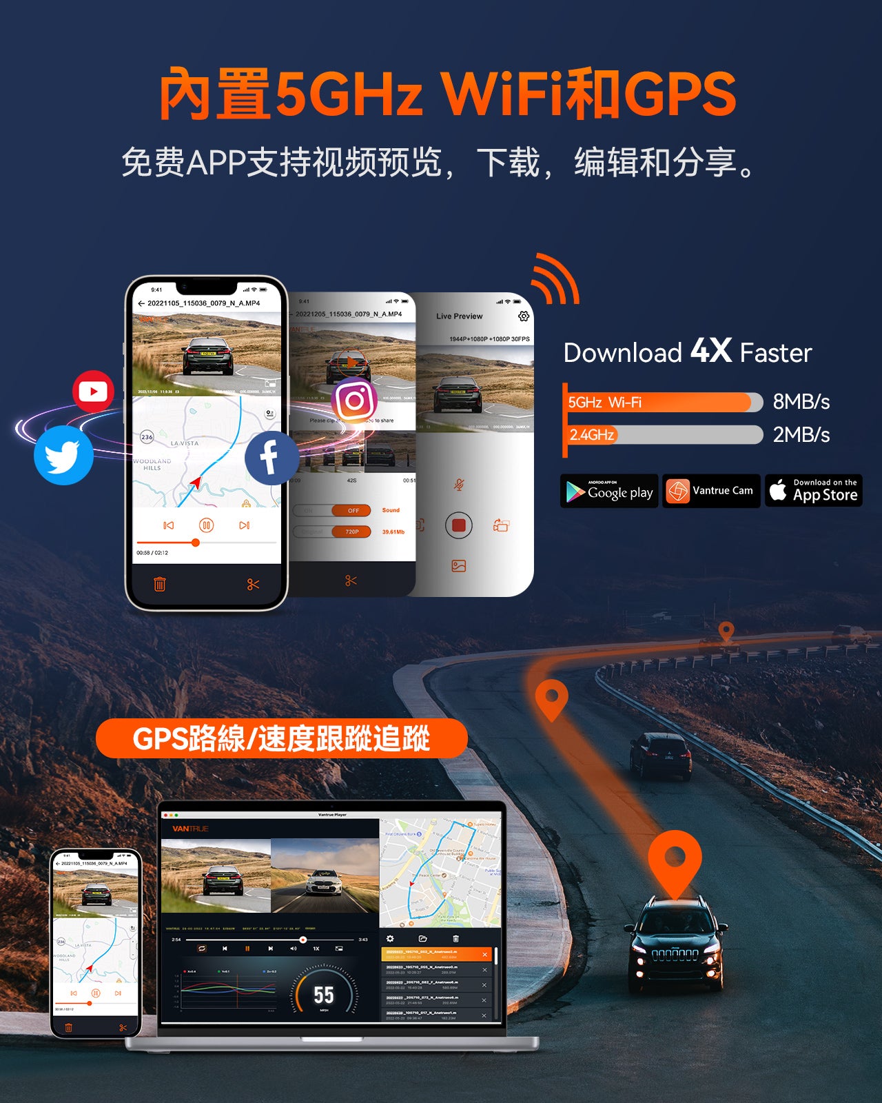 Vantrue Element 3 (E3) 3CH 3鏡頭車Cam 行車紀錄儀 圖 5