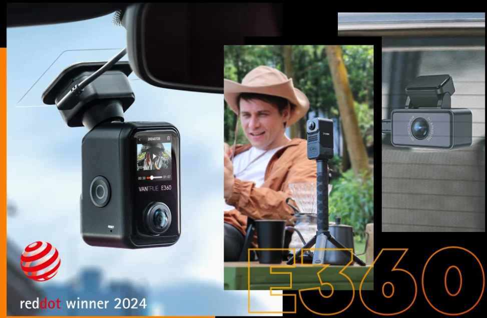 Vantrue E360ACE 360° 全景 5.2K 3CH 3鏡頭車Cam 行車紀錄儀 (車CAM + Vblog) 圖 6