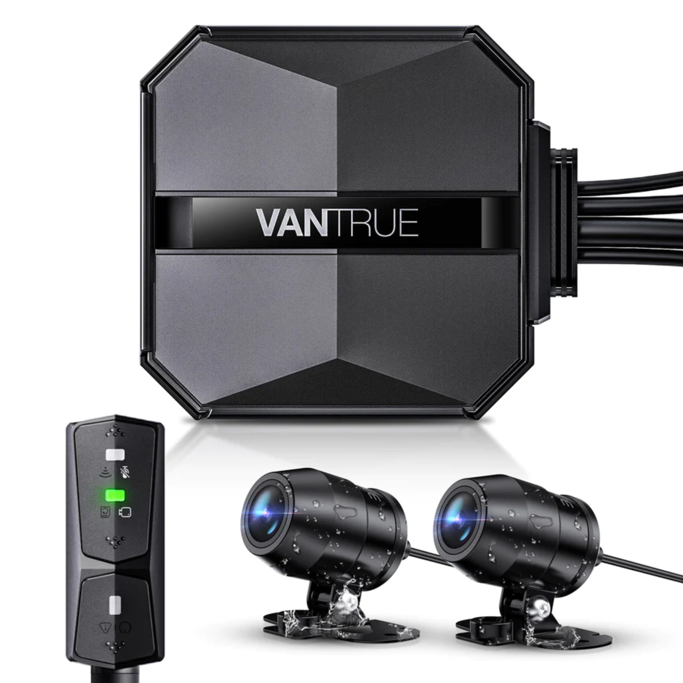 Vantrue Falcon 1 (F1) 電單車專用 4K 2CH 雙鏡頭車Cam 行車紀錄儀 圖 3