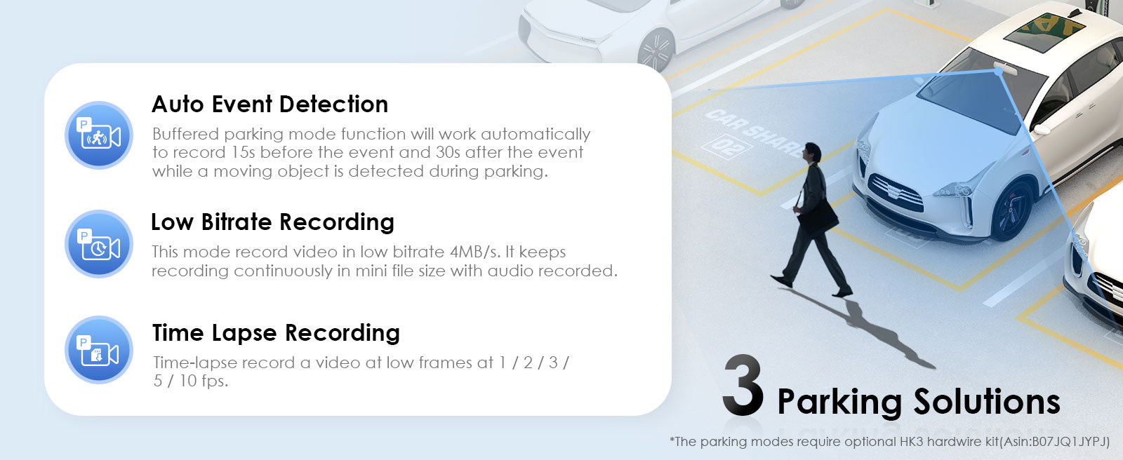 VIOFO A119 V3 配 GPS 2K 2560*1600P 30 幀 Quad HD+ Car 行車記錄儀 圖 17