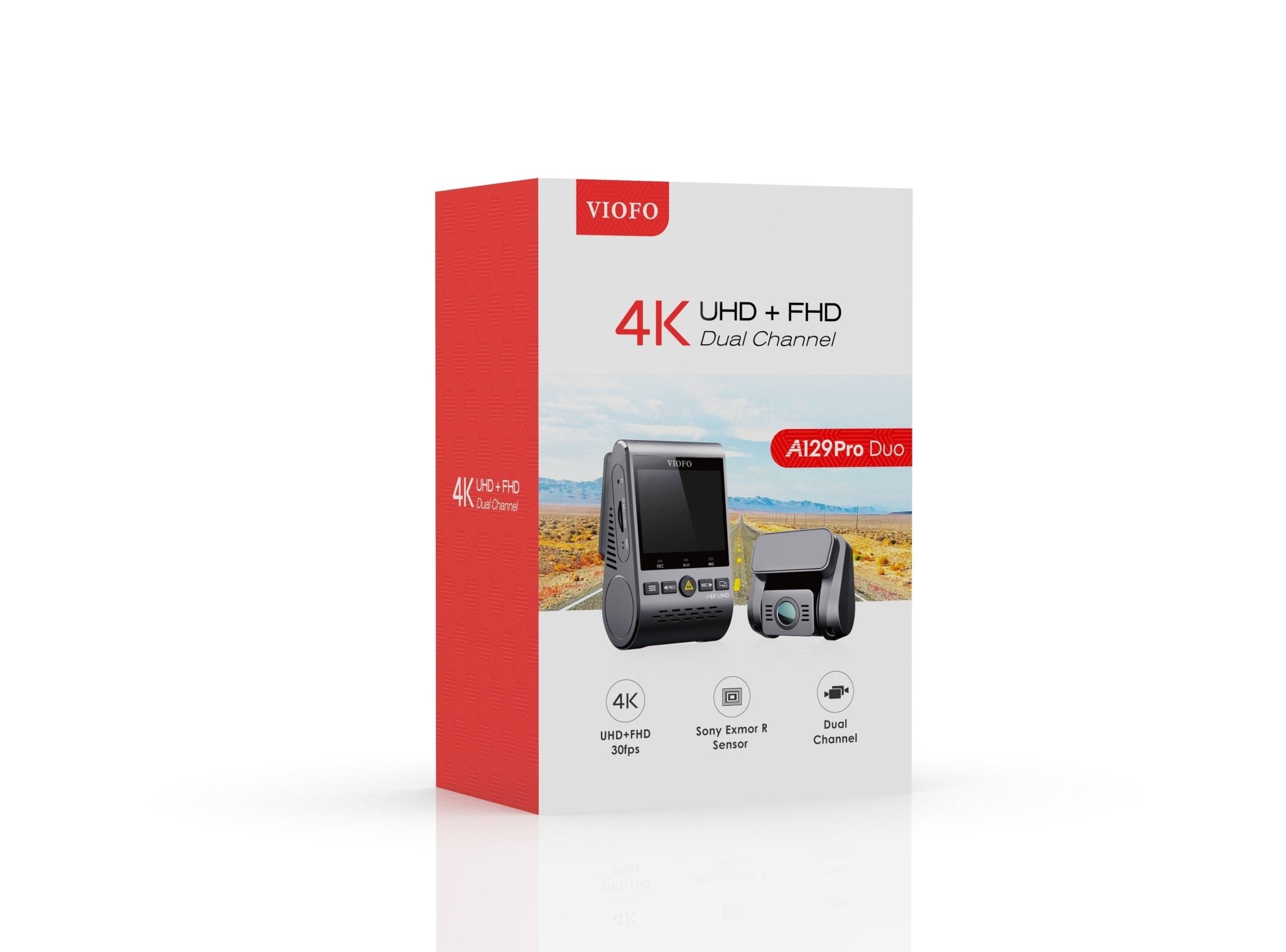 VIOFO A129 Pro Duo Ultra 4K 前置 + Full HD 1080P 後 雙 鏡頭 Wi-Fi GPS 行車記錄儀 圖 9