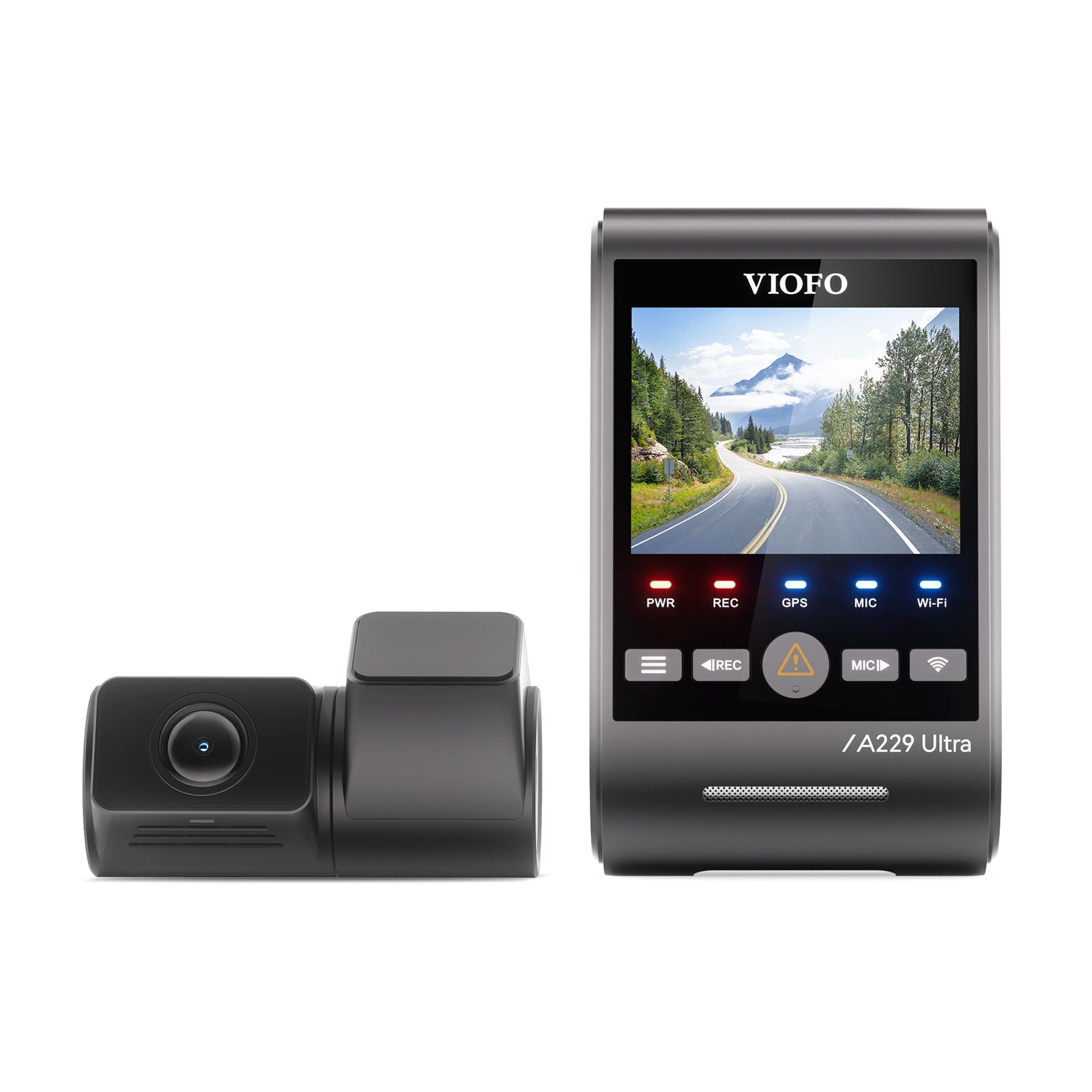 VIOFO A229 Ultra 雙鏡頭 4K 前置+4K 後 行車記錄儀 配 雙 Sony STARVIS 2 感光元件,2-鏡頭 4K HDR 圖 2
