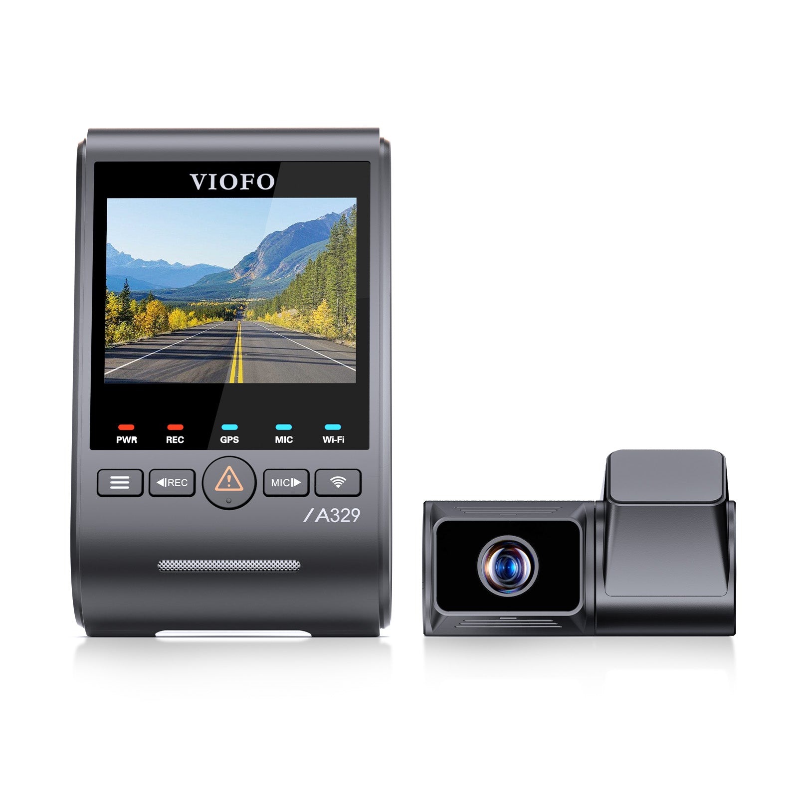VIOFO A329T 雙鏡頭 4K 60 幀+2K 望遠 Camera 配 4 倍光學變焦 及 Sony STARVIS 2 感光元件 HDR,支援 SSD 儲存,Multiplex Video,低耗電撞擊偵測,混合停車錄影 圖 4